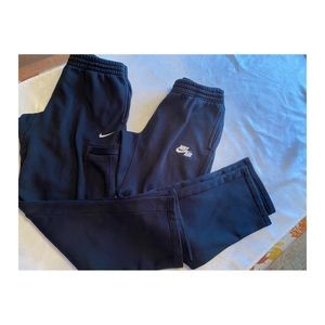 Nike sweats, two pair bundle, like new